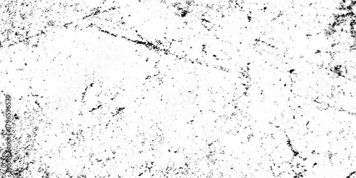 A stark black and white texture reveals a distressed granular surface resembling aged concrete or weathered stone