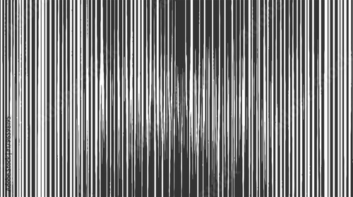 Dark gray and white vertical stripes with rough edges abstract background