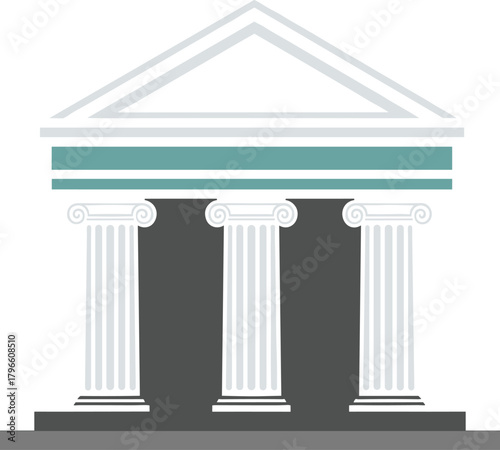 Bank and Finance Icon Vector – Corporate Logo, Money, Savings, Investment, Loans, Credit, Wealth, and Financial Services Illustration
