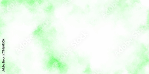 Abstract green background. Green watercolor background. Soft Green watercolor background for your design, light blue sky with white background and blurred pattern. 