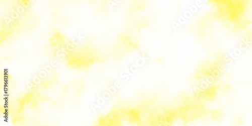 Bright yellow watercolor texture featuring soft washes, warm gradients, and cheerful, sunlit abstract patterns for creative designs, Abstract yellow watercolor background subtle smoke texture.