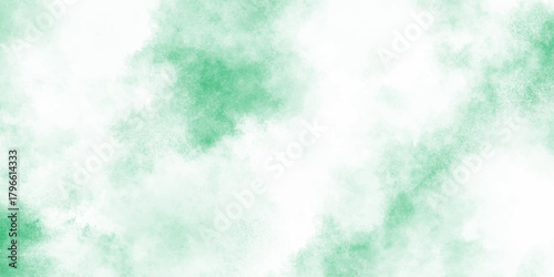 Lush green watercolor texture with soft flowing washes, organic gradients, and natural, calming abstract patterns, Light green watercolor background subtle smoke texture dreamy mint ink cloud wash.
