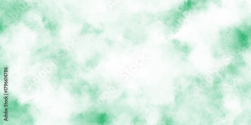 Lush green watercolor texture with soft flowing washes, organic gradients, and natural, calming abstract patterns, Light green watercolor background subtle smoke texture dreamy mint ink cloud wash.