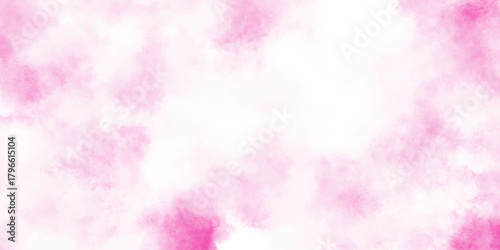 abstract bright pink watercolor or chalk powder texture background with soft, airy clouds a delicate burst of vibrant pigment.	