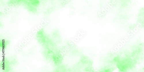 Light green watercolor texture background with soft cloudy gradient, minimal ethereal splash for modern design.