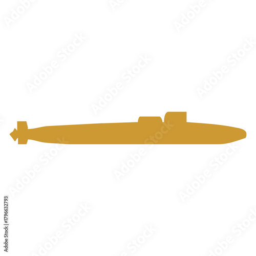 Submarine Silhouette Icon