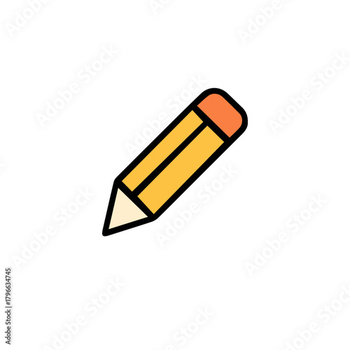 Diagonal Pencil – Line Icon
A bold, minimal line-style icon of a pencil angled diagonally—ideal for representing writing, editing, or creative tasks in digital interfaces and educational 