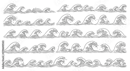 A decorative border composed of stylized floral elements and foliage.