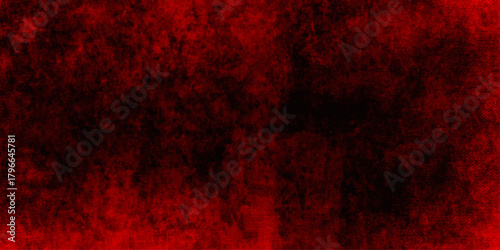Deep crimson red fading into intense black with a dramatic vignette effect Perfect for use as an overlay background.
