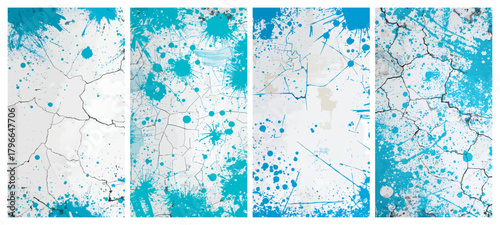 Vibrant abstract geometric design with a full spectrum of colors