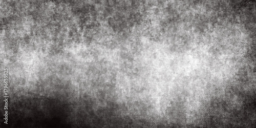 Dark gray grunge texture background distressed concrete wall surface rough cement pattern industrial moody backdrop template.