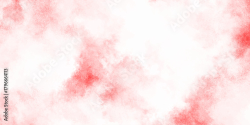 abstract soft red watercolor background subtle smoke texture dreamy coral ink cloud wash on white paper surface gentle feminine glow.