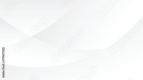 white background with modern curve lines