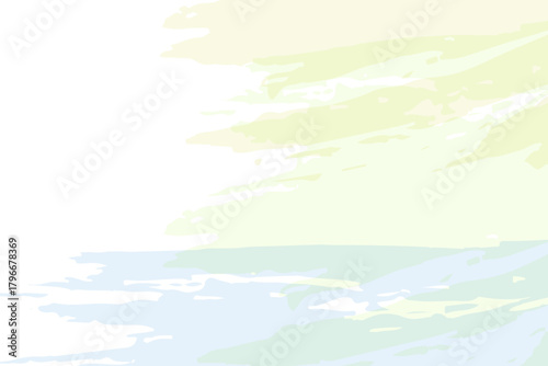 A geometric stain of pastel lavender, crisp yet soft, placed asymmetrically for modern appeal.