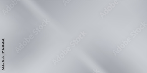 Vector aluminum grey sheet with reflection. Platinum and titanium abstract cold illustration