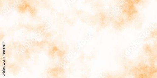 Abstract orange watercolor and pastel smudge background with soft white center and and warm background featuring a watercolor or pastel smudge effect.