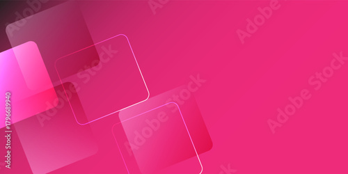 Stylish pink background for presentation, printing, business cards, banner