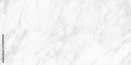 Elegant white marble texture background with soft gray veining for luxury wall, floor, and interior design surface.