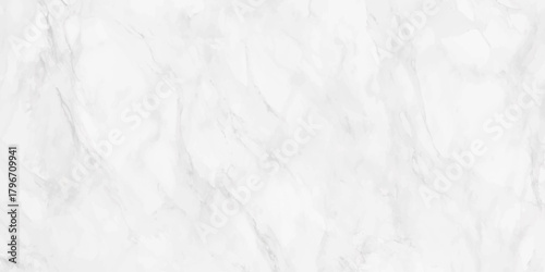 Marble stone background with soft flowing silver veining and bright white polished surface.