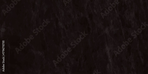 Elegant dark black marble texture background with subtle charcoal gray and deep brown veins creating a moody pattern.
