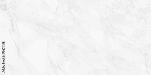 Elegant white marble texture background with soft gray veins and subtle cracks for luxury surface design and high end branding materials.