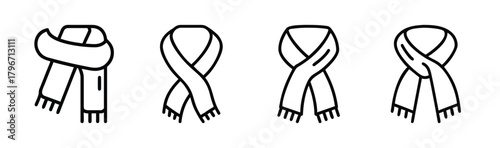 Four scarves fashionable infinity shawl pashmina designs clothing accessories