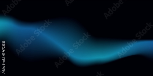Color abstract gradient lights on black background, abstract blue and red simple abstract modern design