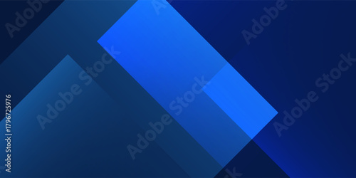 Modern black dark navy blue silver abstract pattern background. Geometric shape. Line triangle angle fold polygon simple abstract