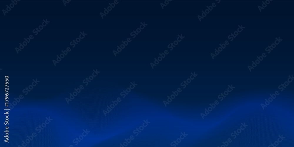 Fototapeta premium Vector blue background of points. Cyber particles. Big data stream abstract modern design illustration