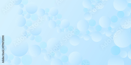 Modern geometric background gradient soft light blue bokeh for Graphic Business background hitech abstract modern simple design