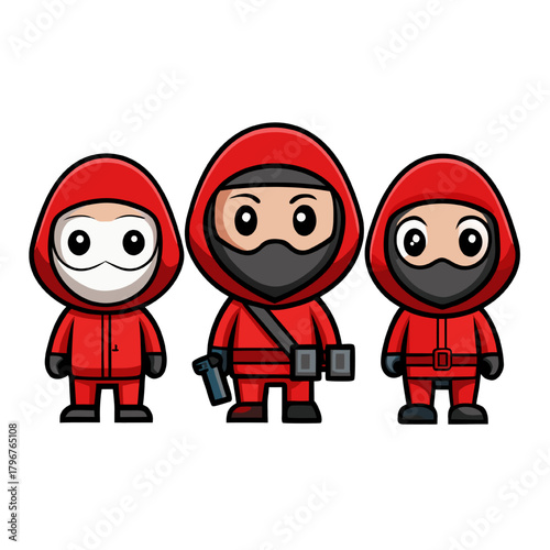 Happy cartoon family vector illustration of man, woman, and child characters, perfect for design and fun kids projects