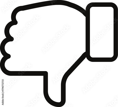 Thumbs Down Dislike Icon