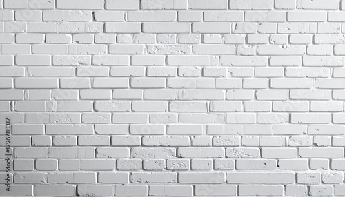 白いレンガの背景素材（生成AI)