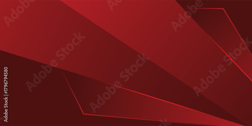 Abstract background design with shapes and elements. abstrack red vector background design.