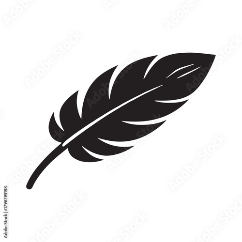 Twin Feather Pen Emblem Representing Unity Writing Beauty and Literary Tradition