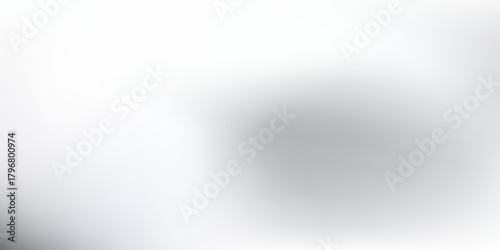 Silver background with metal mirror texture. Chrome gradient surface with simple abstract light ball.