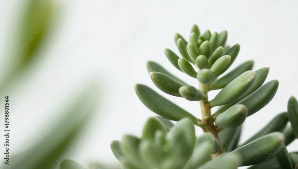 Fototapeta premium Haworthia limifolia plant displayed in a home setting, enhancing indoor decor
