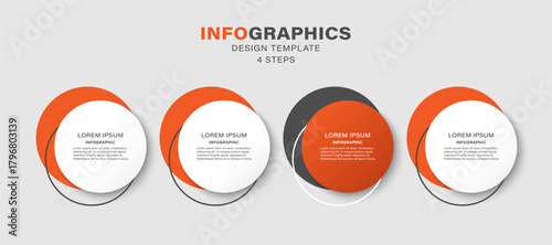 Abstract infographic design template. Modern vector illustration for presentation.