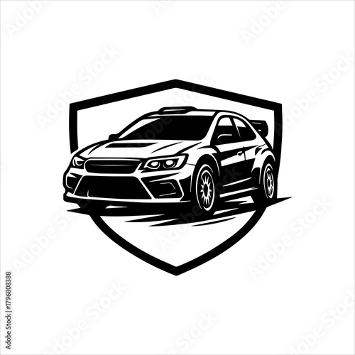 Vector illustration of an excavator, a robust heavy construction machine with a powerful hydraulic arm and crawler tracks for earthmoving and site development projects