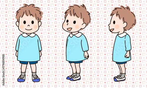 子供セット_ふさふさ・スモック