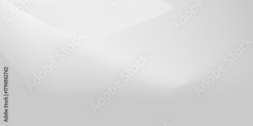 Silver foil background with metal mirror texture. Chrome gradient surface with light gloss simple abstract