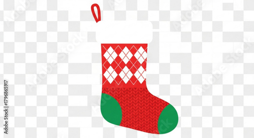 Download christmas stocking vector for holiday season decoration and festive design elements free, one hundred char