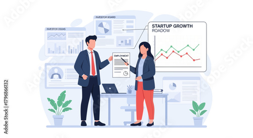 Business strategy conversation, corporate collaboration, partnership to promote business growth