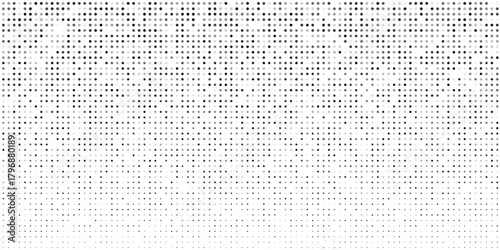 Abstract gradient texture. Vanishing polka dot background. Repeating dots gradation simple abstract modern design