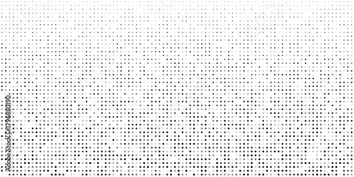 Abstract gradient texture. Vanishing polka dot background. Repeating dots gradation simple abstract modern