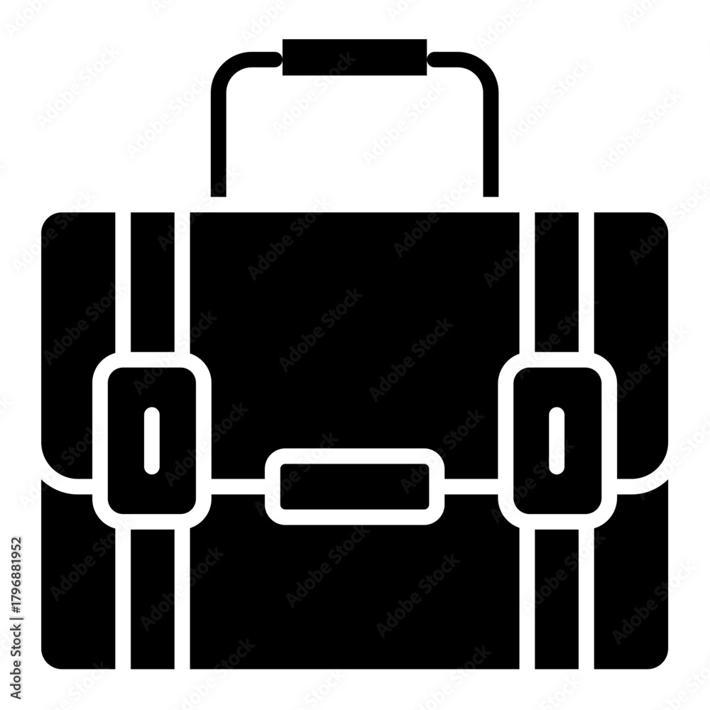 Fototapeta premium Briefcase Vector Icon