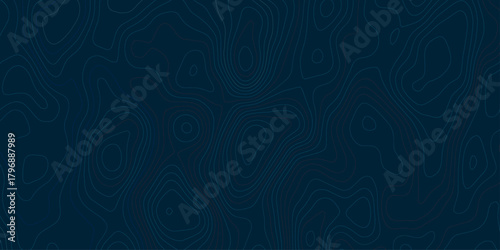 Topographic blue map patterns, topography colorful line map. Vintage outdoors style. 