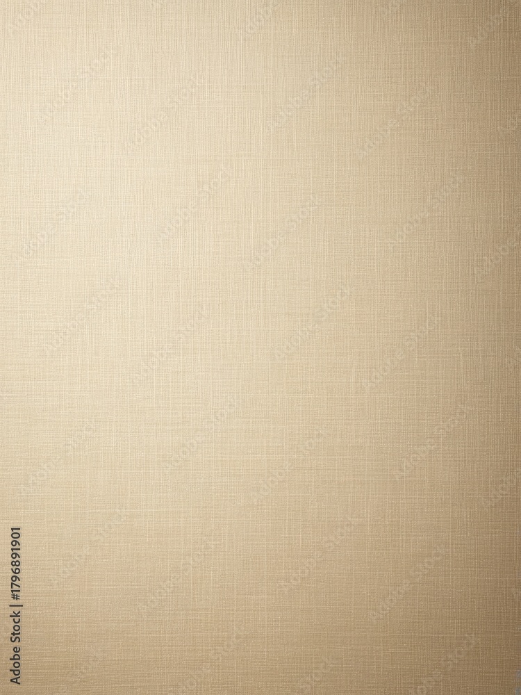 Fototapeta premium Neutral Beige Linen Texture Background: Soft, Natural Fabric Detail for Design Projects & Minimalist Aesthetics