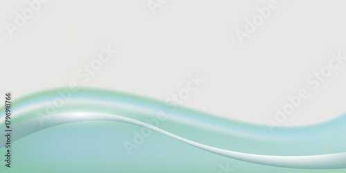 Quadro em tela Soft gradient background with a smooth, flowing design