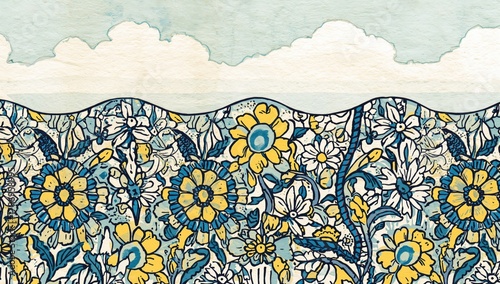 Wallpaper Mural Portuguese Geometric Ceramic Design, suitable for backgrounds and layouts Torontodigital.ca